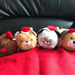 4 Christmas animals